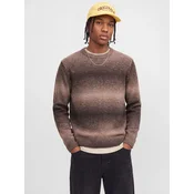 JACK & JONES Pulover JORTORONTO čokolada/kapučino/mokka