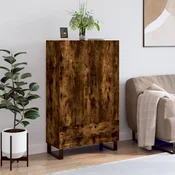 vidaXL vidaXL Visoka omara dimljeni hrast 69,5x31x115 cm inženirski les, (20820361)