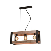 Varna Pendant Black 3X40W E27 Black Lapmshade
