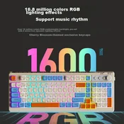 Ewadn Tastatura, Bluetooth, Bežicna, Šarena
