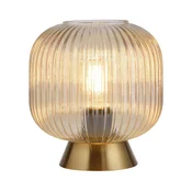 Schöner Wohnen 13573-27 - Stona lampa NAMI 1xE27/25W/230V zlatna/bež
