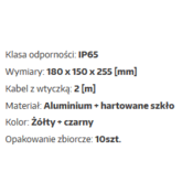 master LED Prenosni zunanji LED reflektor 30W 5500k 4500lm SMD IP65