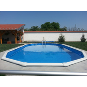 Montažni bazen GRE 10m x 5,5m x 1.32m