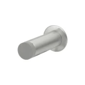 Stenski vratni odbojnik SOLIDO o 20 D 100 mm srebrn