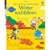 Mein Wisch-und-weg-Vorschulspaß: Wörter nachfahren