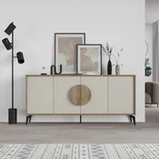 Hanah Home Komoda, 180x82x35.6cm, Bež