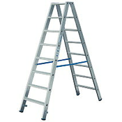ALU DVODELNA LESTEV KRAUSE 2X10 STOPNIC, VEČNAMENSKA 2.55 M/ 3.90 M