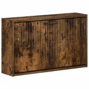 vidaXL omara za čevlje, pritrjena na steno HOORN 71 x 17 x 43 cm