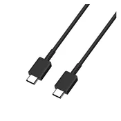 SAMSUNG kabel za prijenos podataka Tip-C - Tip-C, 100 cm, CRNA EP-DN980BBE / EP-DG980BBE / GH39-02077A