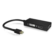 IcyBox IB-AC1032 Mini DisplayPort na DVI/HDMI/VGA pretvornik