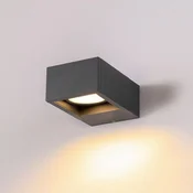 SLV Eskina Frame LED zunanja stenska svetilka 1-light CCT - Sodobni - antracit - Kovina