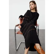 Trendyol Modest Ženska haljina Tctaw25Eb00004, Crna