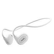 AVIZAR Žicne Bluetooth ušesne slušalke, 6H življenjska doba baterije - bele, (20918256)