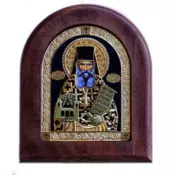 Ikona u drvetu Sveti Simeon Dajbabski, 170x205x22mm