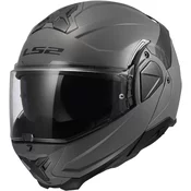 Motociklisticka kaciga na preklop LS2 FF910 Advant II Solid Nardo siva