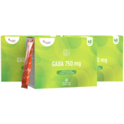 Essentials GABA 750 mg, visok odmerek - vegansko, 120 vrečk