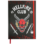 Cinereplicas Beležka Stranger Things - Hellfire Club