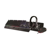 MS Set Tastatura + Miš + Slušalice + Podloga za miš C500 4u1