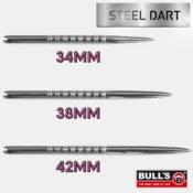 Kovinske konice za pikado puščice BULLS GP3 Dart Point