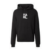 Karl Lagerfeld Majica črna/bela