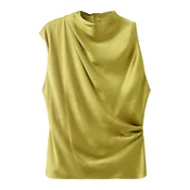 MANGO Bluza SUNSET gorčica