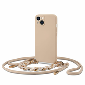 MASKA TECH-PROTECT ICON CHAIN IPHONE 13 BEIGE