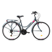 CAPRIOLO Gradski Bicikli Tour Sunrise Lady 28”/18HT Sivo-pink