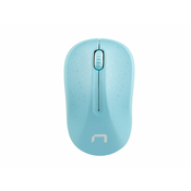 NATEC Optična miška TOUCAN/1600 DPI/testiranje/Optična/1 600 DPI/Wireless USB/White-Blue