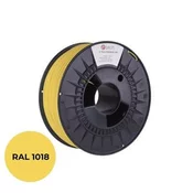 C-Tech Tiskarska vrvica (filament) PREMIUM LINE, PETG, cink rumena, RAL1018, 1,75mm, 1kg