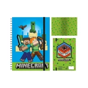 Obročni zvezek Minecraft A5