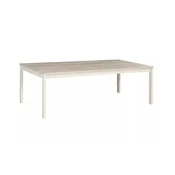Klub stolic FROST 120x60 cm krem boje, dekor alpski hrast