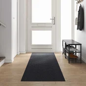 Tepih trkac Antracit 80 x 400 cm tkanina