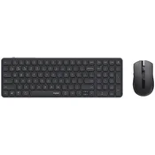 Rapoo Tastatura, Bežicna, Bluetooth, Siva