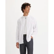 Levis for man. A7210-0000 Genuine button-down shirt white (S), Casual, Cotton, Long sleeve