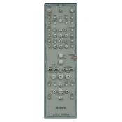 General SONY RM-SS800, RM-SS880 - združljiv daljinski upravljalnik znamke General