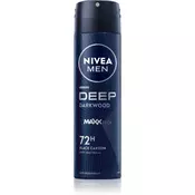 NIVEA antiperspirant v pršilu Men Deep 48ur, 150ml
