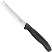Victorinox Nož za sir in klobase, dolžina 110/219 mm – črn
