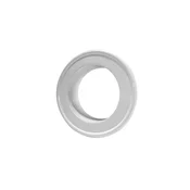shumee BELO BARVANA ROZETA 130 MM - VELIKOST 131