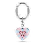 Swarovski Obesek za ključe svetlo modra/svetlo roza/srebrna