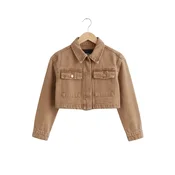 Hilal Akinci Kids Prehodna jakna HILAL AKINCI KIDS Kinderjacke karamel
