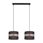 Luster na kablu CORAL 2xE27/60W/230V braon