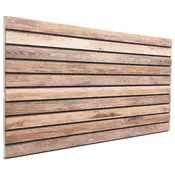 vidaXL Stenske plošče 10 pcs Svetlo rjava 100 x 50 cm EPS pena