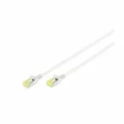DIGITUS FTP kabel CAT.6A patch, slim, siva, 1m, DK-1624-A-010S