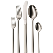 Set jedilnega pribora SONIC, set 66 kosov, srebrna, nerjaveče jeklo, WMF