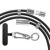 MOXOM USB data kabal MX-CB313 Type-C to Lightning strap/ crna