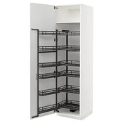 METOD Visoki element s izvlacnim fiokama, bela/Stensund bela, 60x60x220 cm