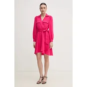 DKNY Srajčna obleka DD3K7484 Roza Regular Fit
