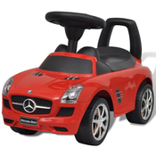 vidaXL Mercedes Benz autic na guranje, crveni