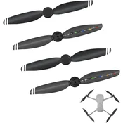 Nikcorp Tihi propelerji z LED lučmi za dron Mavic Air 2, zložljivi, hitro snemljivi, 5 barv, komplet 2 parov