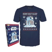 Majica Funko Star Wars R2-D2 Snowman - S